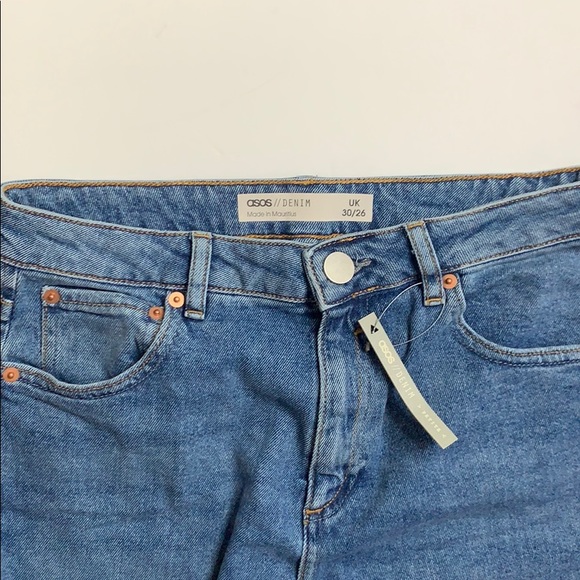 🆕 ASOS SLIM MOM JEANS - Picture 2 of 11
